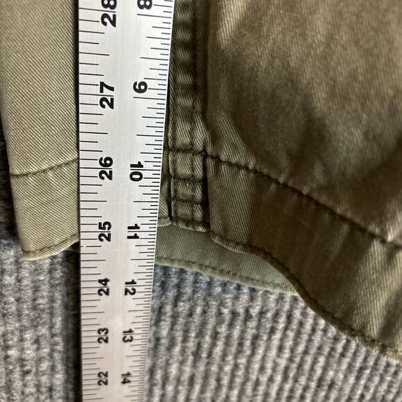 Vintage Nautical Mens Cargo Shorts Size 38 Green Cotton Y2K Skater Grunge - Picture 8 of 12